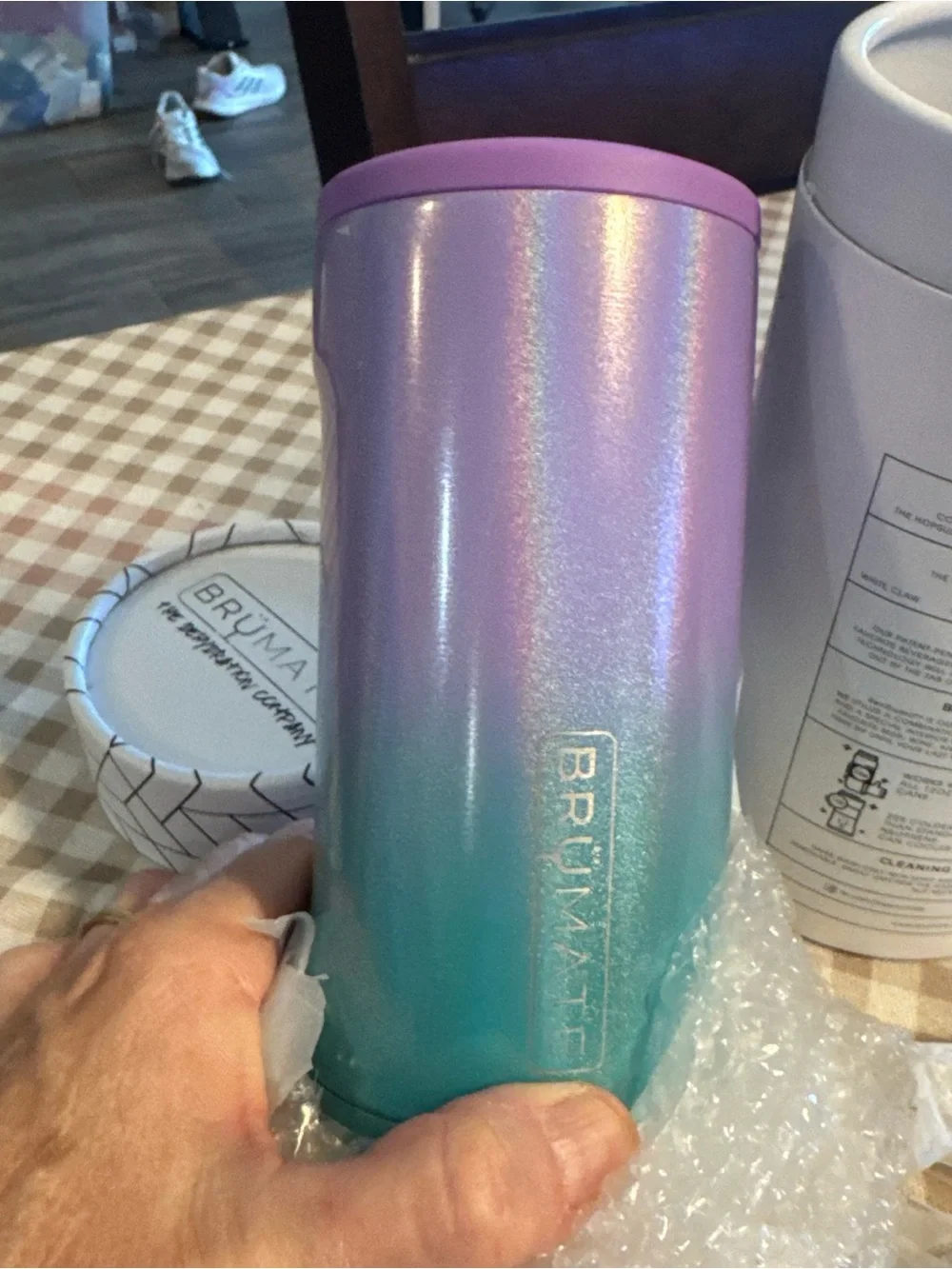 Hopsulator Slim 12oz - Glitter Mermaid